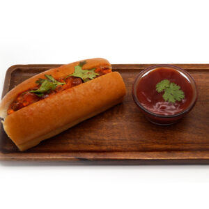 HOT DOG PANEER TIKKA